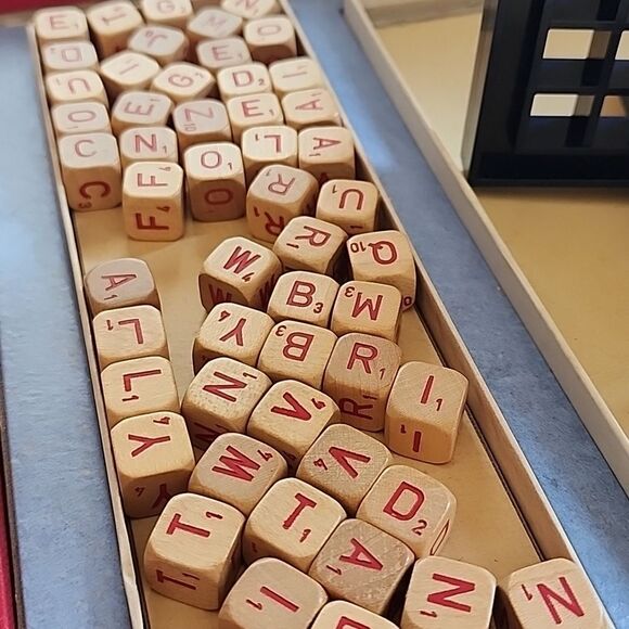 Vintage 1966 RSVP Scrabble Set - Picture 1 of 12